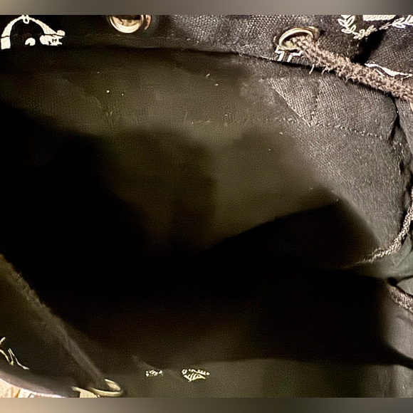 PINK Victoria's Secret Black Backpack with Tan Details - Picture 9 of 9